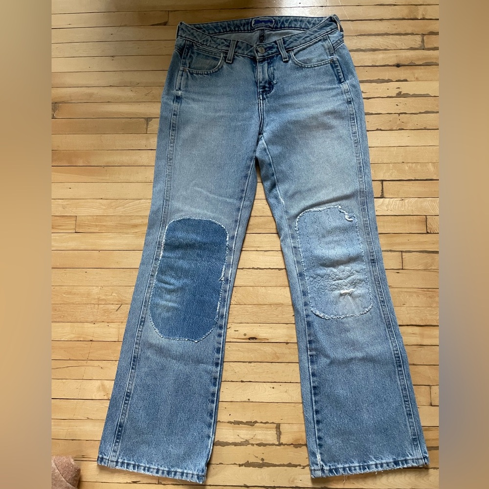 Wrangler vintage bootcut jeans.